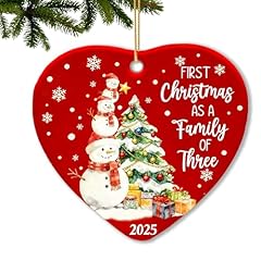 First Christmas as a Family of 3