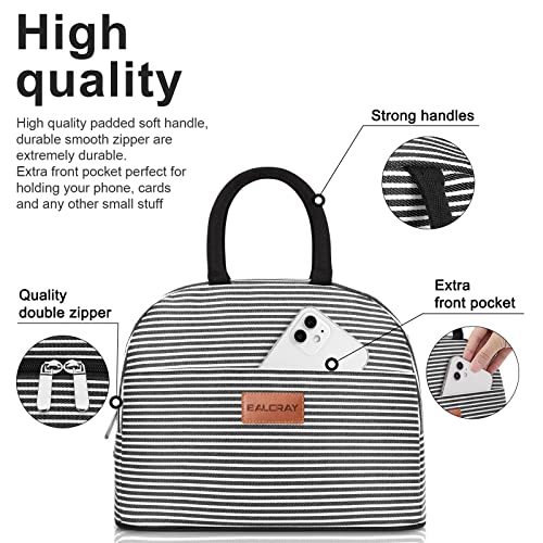 image for BALORAY Lunch Bag for Women Men Insulated Lunch Box for Adult Reusable