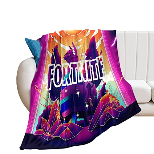 Kids Fleece Blanket Anime Game Blanket Soft Blanket Anti-Pilling Flannel Blanket Boys And Girls Plush Blanket Throw Blanket For Kid Printed Bed Blankets Fluffy Toddler Blankets 50"X 40" #TOP2