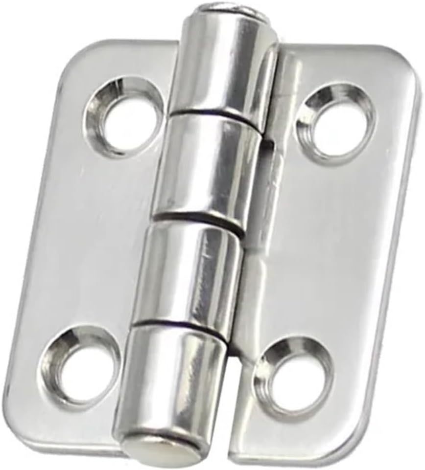 Stainless Steel Hinge Thickened Industrial Automation Equipment Flat Angle 1Pcs