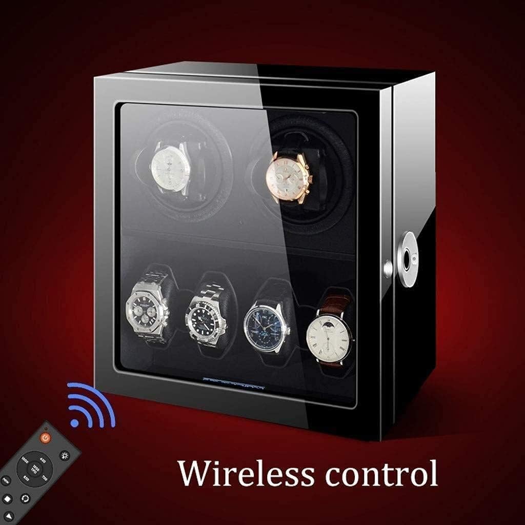 Watch Winders Automatic Watch Winder Box Touch Screen and Fingerprint Lock Watch Winder Quiet Motor 6 Or 9 Automatic Watch Storage Box