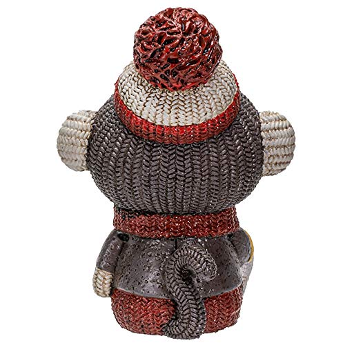 Furrybones Summit Collection Sock Munky Figurine Decorative Signature Skeleton In Stuffed Toy Sock Monkey Costume 3 Inch Tall Collectible Statue #TOP1