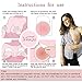 MUQU Nipple Cover with Lift - Breast Lifting Pasties Reusable No Show Nipple Cover Sticky Silicone for Women Pink