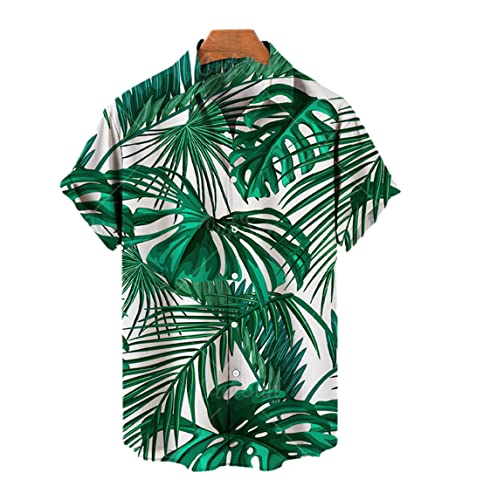 T-shirt décontracté homme motif cocotier Zl-2248 XL pour l'été