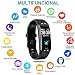 NAIXUES Pulsera Actividad Inteligente GPS, Pulsera Deportiva IP68, 7 Modos Deportes, Monitor...