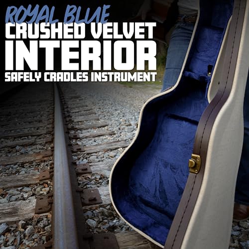 Image of Gator Cases Journeyman Series Deluxe Wood Case for Resonator Style Acoustic Guitars