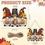 Zoom IMG-1 decori autunnali ciao autunno decorazioni