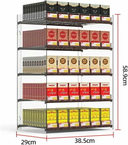 Exposant en tabac automatique pour simplifier le service client au supermarché