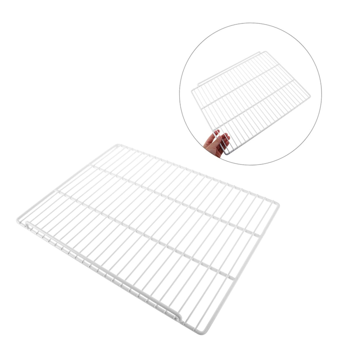 Estante para Congelador 1 Pieza de Acero Blanco para Refrigerador