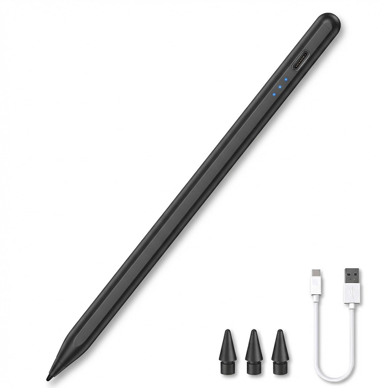 Stylus Pen for iPad - 3rd Gen & 3X Fast Charging Apple Pencil Tilt Sensitivity Palm Rejection, Compatible with Apple iPad Pro/Air/mini (2018-2025 Models)