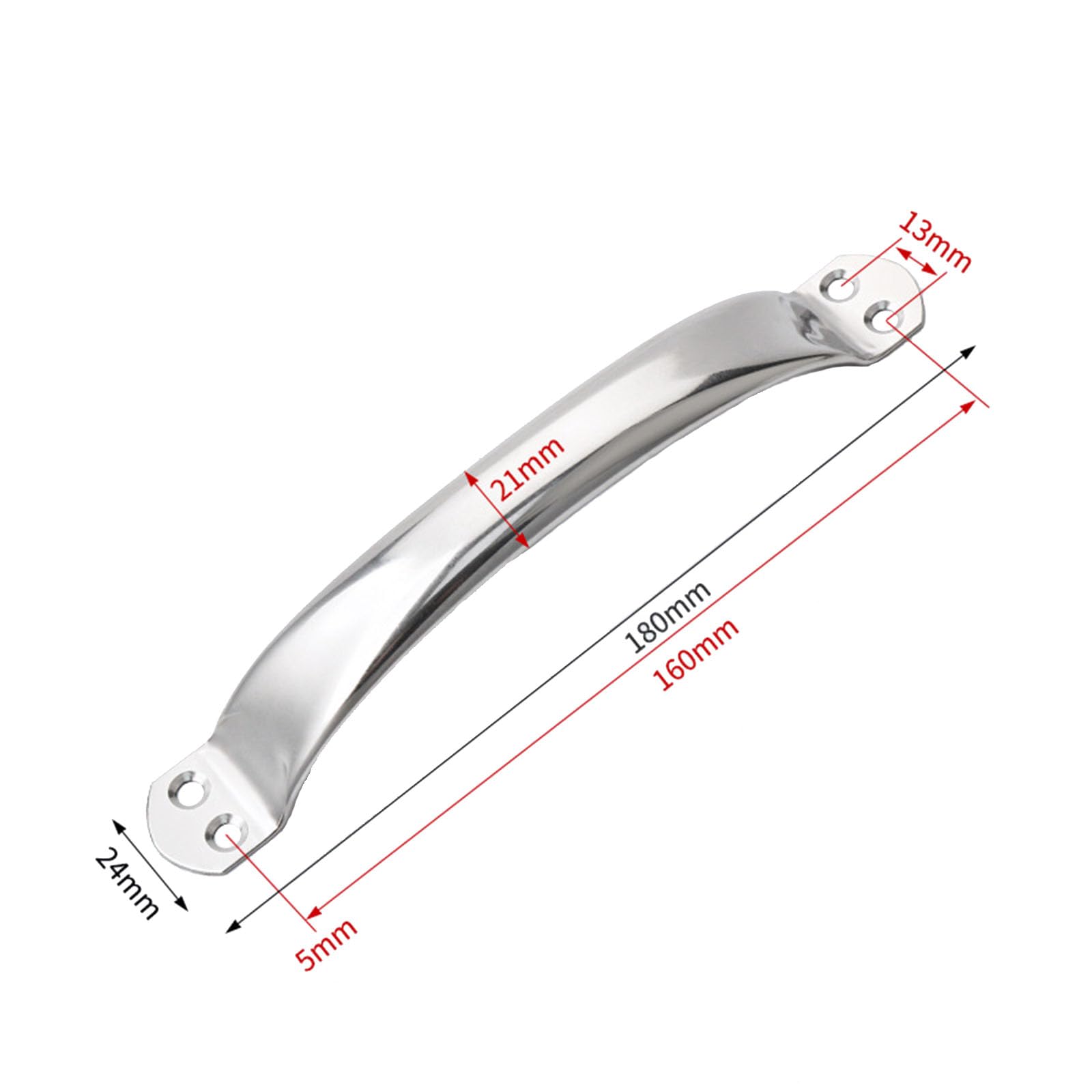 4 Maniglie Armadio In Acciaio Inox | Modern Design Per Cucina E Mobili - Foto 2