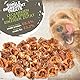 Schweineohren-Mitte Kausnacks für Hunde 1kg (ca. 26-30 Stück) | Natürlich & luftgetrocknet | Getreidefrei | Langanhaltender Kauspaß | Monoprotein Snack