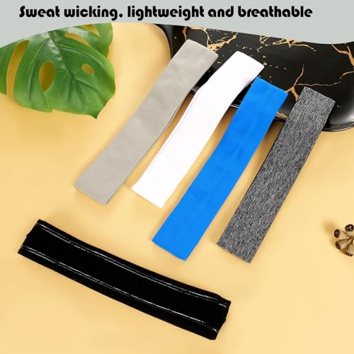 Image of Workout Headbands Non Slip Headband Sport Headbands Sweatbands Elastic Sport Hair Bands for Sports Travel Indoor Fitness Gym