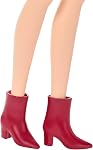 Barbie Fashionistas Poupée #246 avec Cheveux Noirs, Tenue Thématique Léopard | Vêtue d'une Robe Sans Manches à Imprimé Léopard Rose avec Accessoires comme un Collier à Nœud et des Bottes