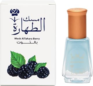 Musk AL tahara 1 Back Berry Pure Arabian Oil Perfume Body Fragrance for Long-Lasting Freshnes and Elegance Berry Musk AlTahara 1Bottle=6ml مسك الطهارة توت