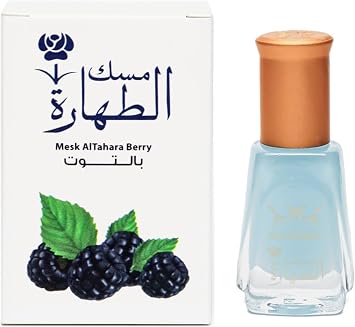 Musk AL tahara 1 Back Berry Pure Arabian Oil Perfume Body Fragrance for Long-Lasting Freshnes and Elegance Berry Musk AlTahara 1Bottle=6ml