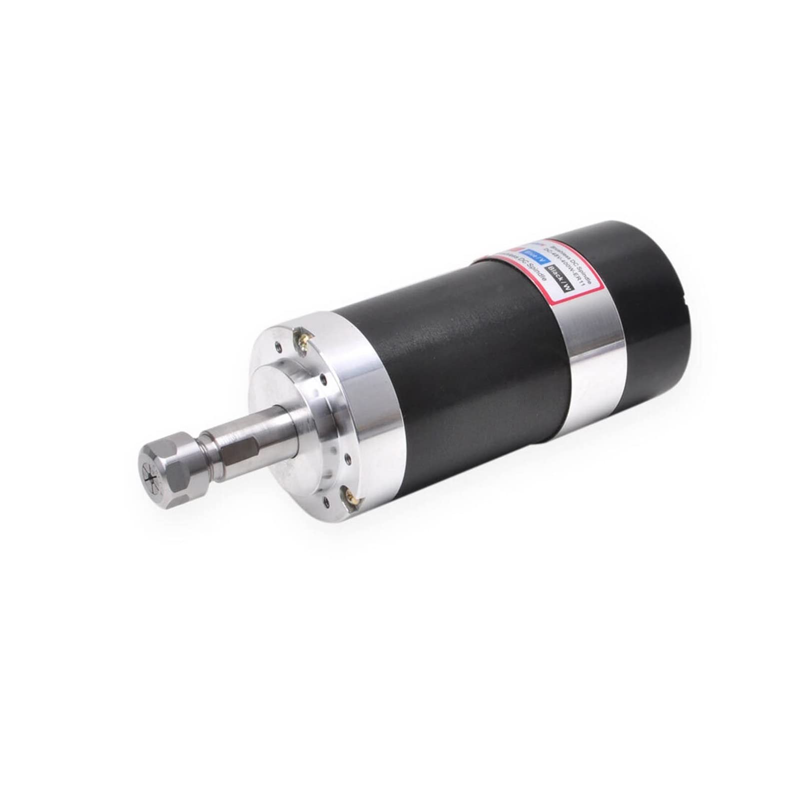 Silnik wrzeciona, 40. 0W 500 W 600W CNC Wrzeciono bezszczotkowe 5. 5MM. Średnica ER11 / ER16. Chuck 4. 8VDC. Wskaźnik napięcia mały silnik(600W ER11)