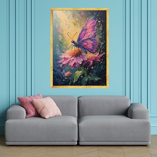 Tableau prêt à accrocher 30x40 cm, résout vos murs blancs vides