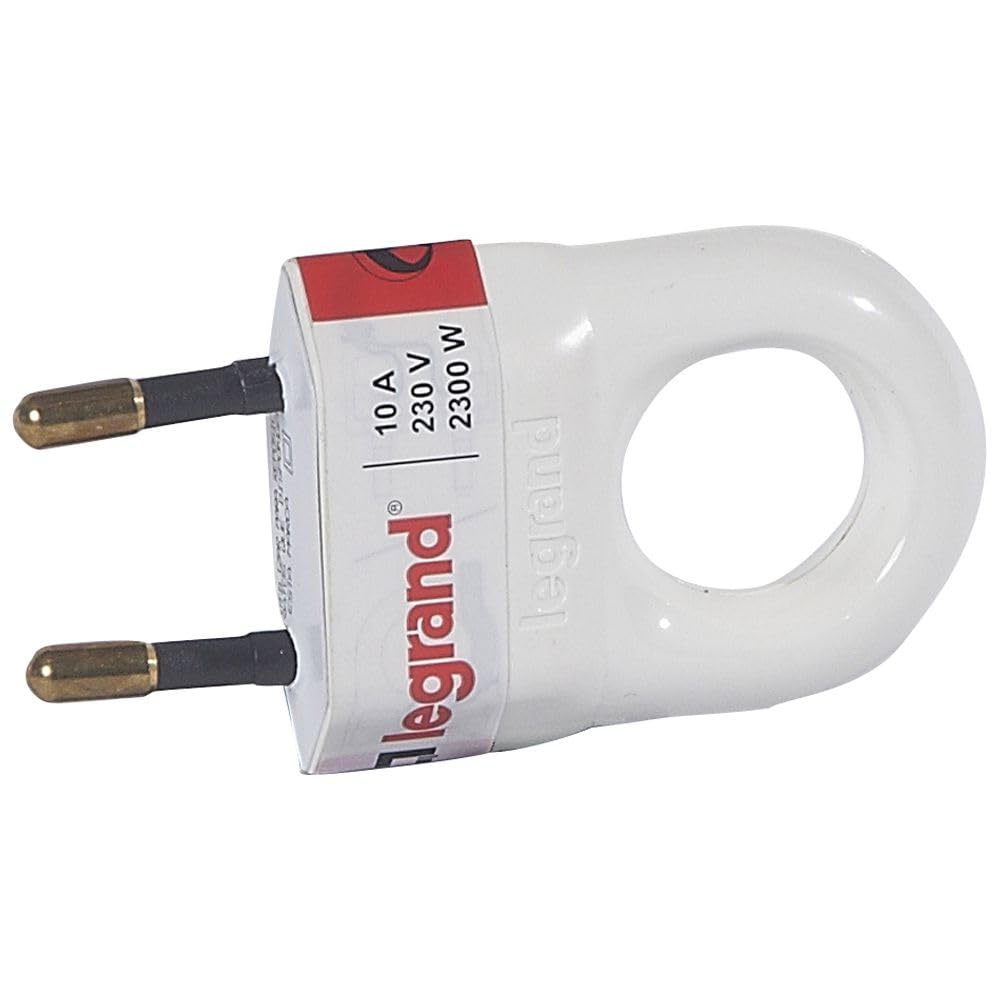 Legrand Steckdose mit Ringgriff Weiß