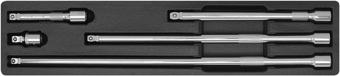 Sealey Ak768 Wobble Extension Bar Set 5Pc 1/2Sq Drive