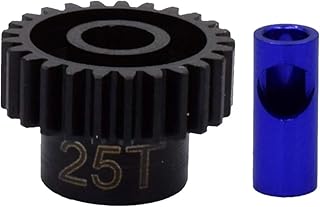 Hot Racing NSG25M06 25t Steel Mod 0.6 Pinion Gear 5mm