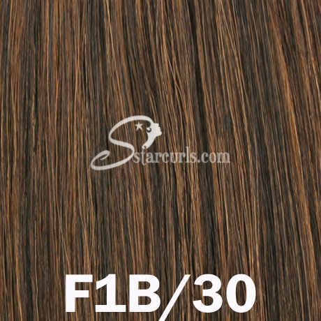 Harlem 125 GO GO MASTER WIG - 100% HUMAN HAIR (GM905) (F1B/30-MIX COLOR)