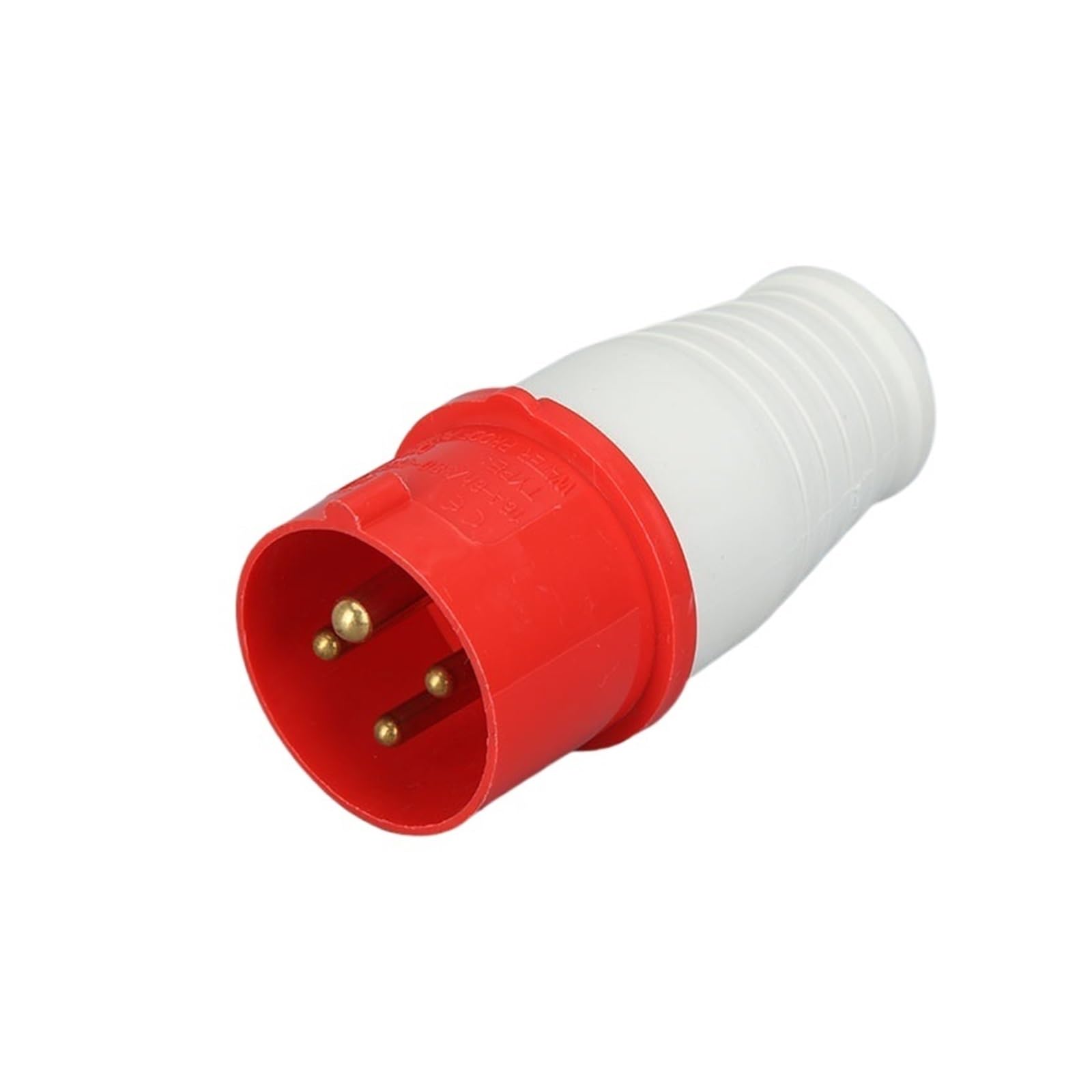 MUYTQAERG 16A 4 PIN Industrial Field Socket/Plug IP44 3P+E 380~415V Waterproof Male and Female Connector Power Plug Socket(014 16a 4pin)
