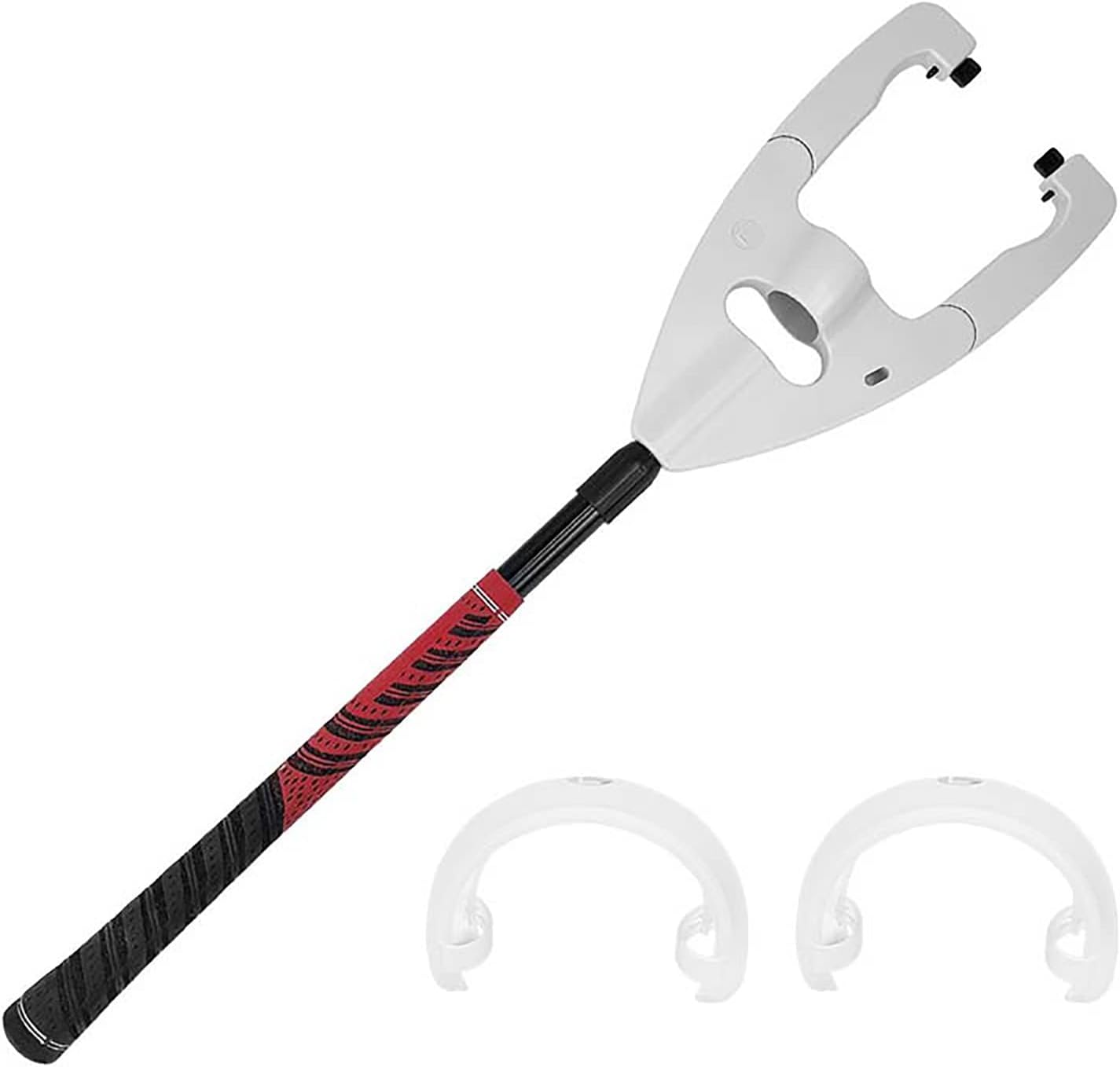 wiedao VR Golf Club Handle Accessory, VR Golf Club Extension for Oculus Quest 2, Golf Club Attachment with 2 Controller Covers Bonus, Enhance Immersive VR Game Experience