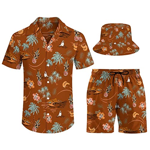 Ensemble chemise et short d'été homme pour éviter la transpiration avec style en vacances