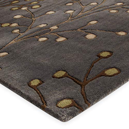 Image of Soft Pure Woolen Modern Collection Tufted Carpet for Living Room,Bedroom'Kitchen and Hall (5 X 7) Feet