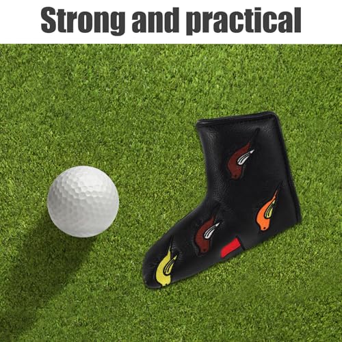 Protection pour Putter et Driver Alipis, Cadeau Golf Idéal en Noir
