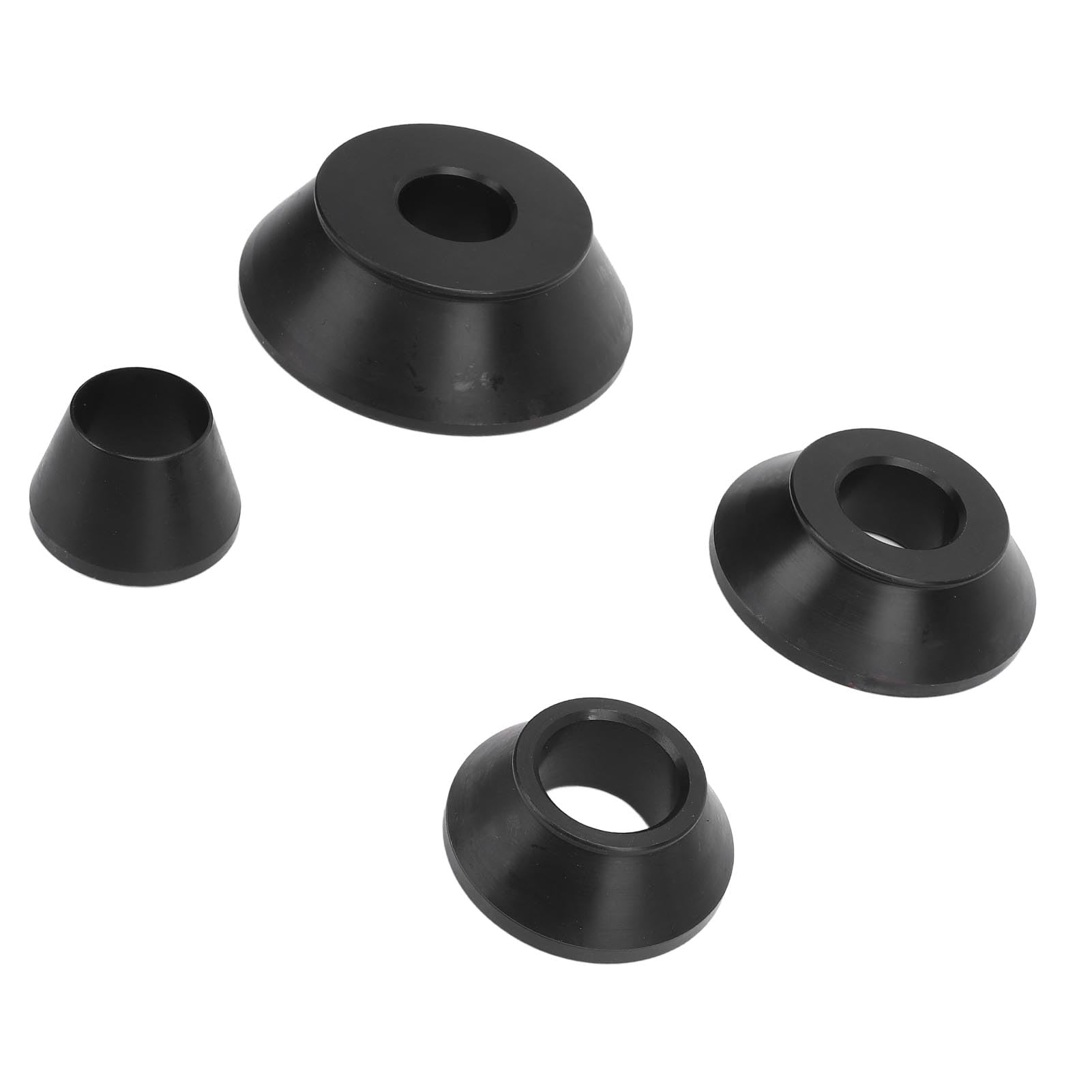 Conos Equilibradores de Ruedas, Kit de Conos de Metal para Caravana de Camión SUV con Eje de 38 Mm con Orificios para Cubo, Juego de de Equilibrio de Neumáticos Versátiles