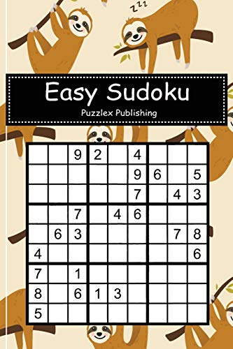 Easy Sudoku: Sudoku Puzzle Game For Beginers With Cute cartoon sloth cover