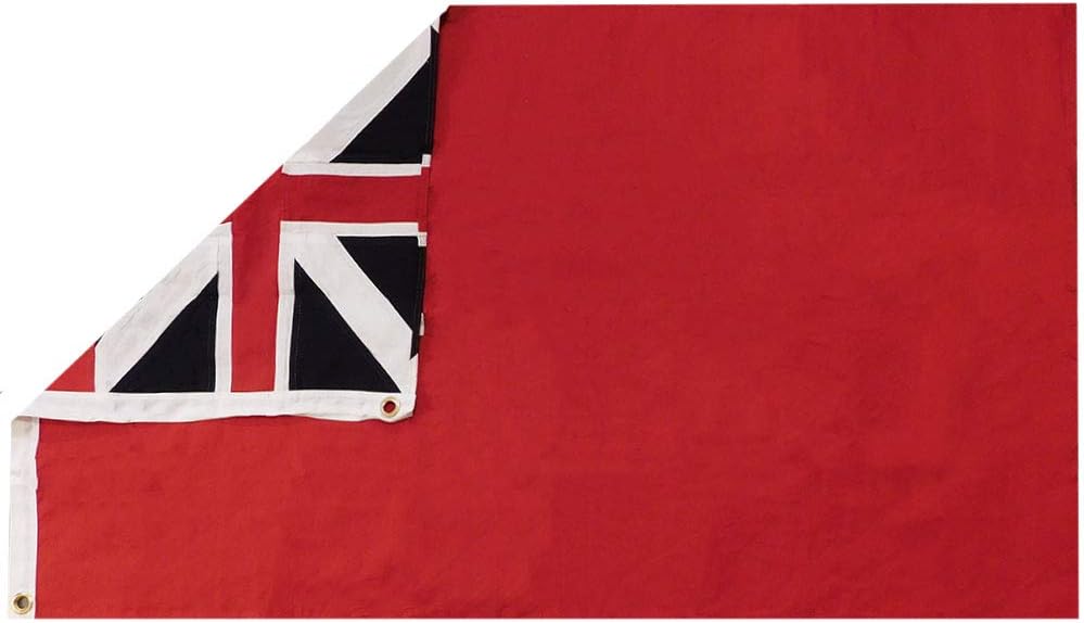 Trade Winds British Red Ensign 3x5 3'x5' Premium Quality Heavy Duty 100% Cotton Flag Banner 2 Grommets