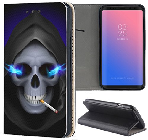 Huawei P20 Lite Hülle Premium Smart Einseitig Flipcover Hülle P20 Lite Flip Case Handyhülle Huawei P20 Lite Motiv Cover