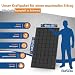 3.000 Watt Insel Solaranlage autarke PV-Anlage mit 1.040Ah Batterien, 960W Solarpanelen, 4 Solarbatterien, MPPT Laderegler, Sinus Wechselrichter, installationsbereit