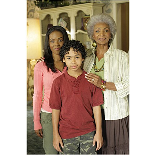 Heroes Nichelle Nichols with Noah Gray-Cabey and Dana Davis 8 x 10 Inch Photo