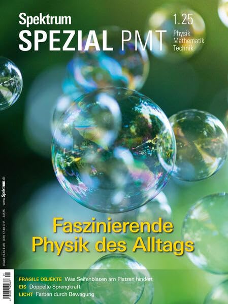 Spektrum Spezial PMT 1/2025 - Faszinierende Physik des Alltags (Spektrum Spezial - Physik, Mathematik, Technik)