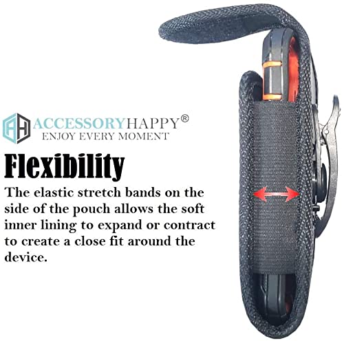 Accessoryhappy AHROT360 Premium Neoprene Swivel Cell Phone Carrier Holster Men Cell Phone Belt Holder thumb #4