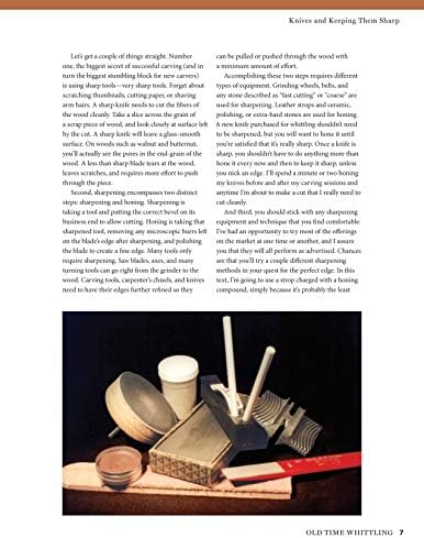 Old Time Whittling: Easy Techniques for Carving Classic Projects (Fox Chapel Publishing) Beginner-Friendly Guide to an Old-Fashioned Craft; Whittle a Boot, Face, Ball-in-the-Cage, Wooden Chain, & More