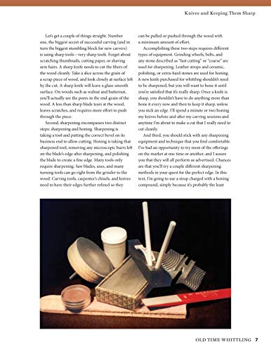 Old Time Whittling: Easy Techniques for Carving Classic Projects (Fox Chapel Publishing) Beginner-Friendly Guide to an Old-Fashioned Craft; Whittle a Boot, Face, Ball-in-the-Cage, Wooden Chain, & More