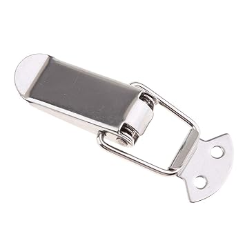 FLAWISH 316 Stainless Steel Anti-Rattle Hold Down Clamp Latch for Boat 56x20mm