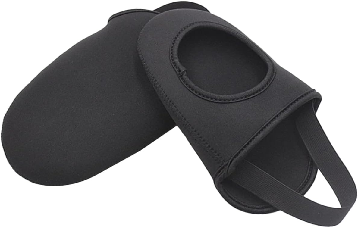 1 Pair Neoprene Cycling Overshoes Toe Warmer Windproof Riding Shoes Cover for Outdoor
