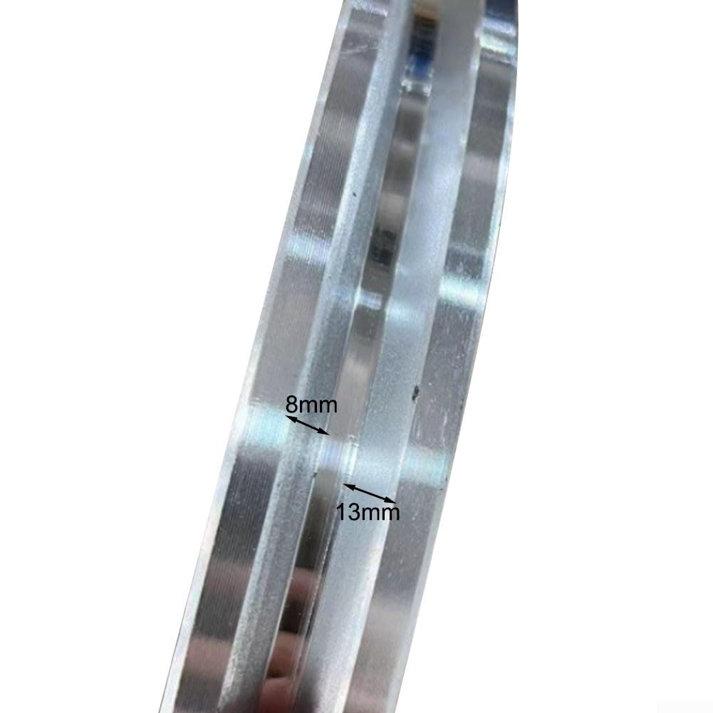 Poulie de roue triangulaire à rainure unique pour compresseur d'air, double cylindre