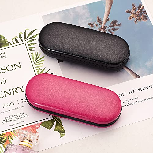 Image of Vemiss Hard Shell Eyeglass Cases, Lightweight Portable Glasses Case for Women Men
