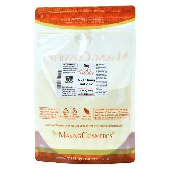 Guar Gum, Cationic - 4.4oz / 125g - MakingCosmetics