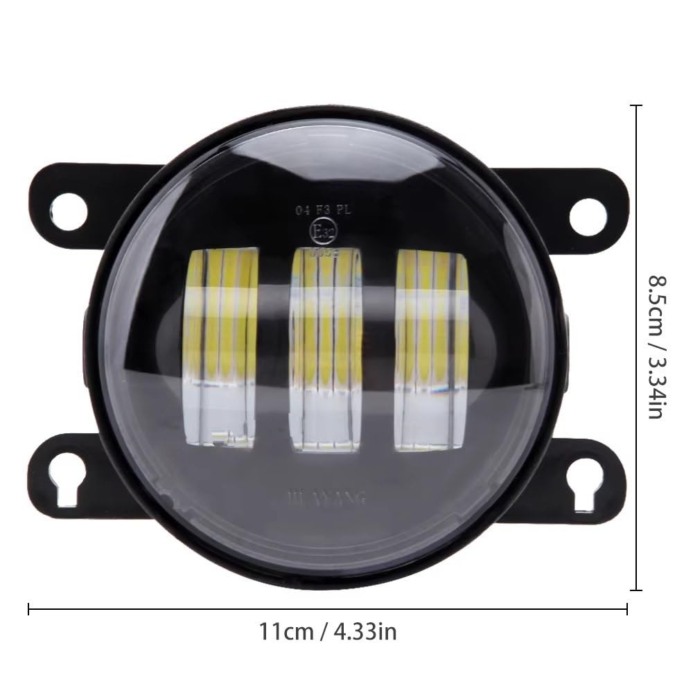 Fendinebbia Guida Per Ford Per Focus MK7 MK2 MK3 Per Fusion Per Transit Per Fiesta Per Tourneo Fendinebbia A LED Faro Fendinebbia Anteriori(LED)
