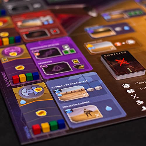 Galápagos Jogos Duna: Imperium, Jogo de Tabuleiro para Amigos, 1 a 4 jogadores, 60-120 min, Modelo: