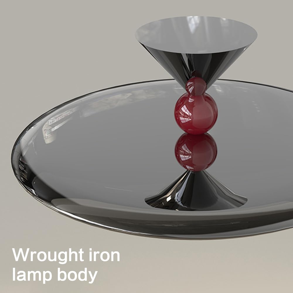 Sufitowa Do Sypialni, Sufitowa Do Wnętrz, Kremowa, Nowoczesna Sufitowa Led Z Akrylowym Kloszem Do Salonu, Jadalni, Korytarza, Okrągła, Metalowa, Sufitowa/Ciemny/40 Cm