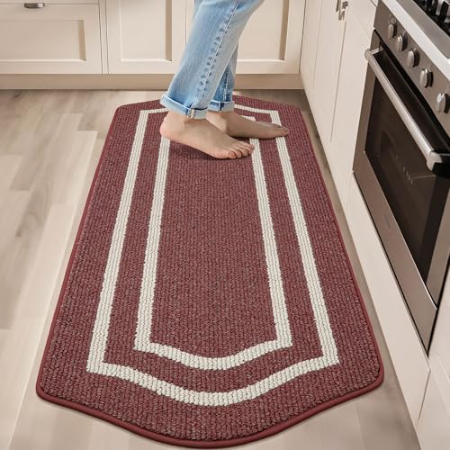 COSY HOMEER Long Kitchen Floor Mat 24x59 Non-Slip Absorbent